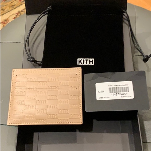 Kith Other - Brand new cappuccino card case